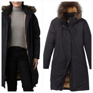 NEW! PRANA Betania Down Puffer Long Jacket Small.